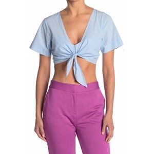 A.L.C. Sky Blue Levine Top Size 8